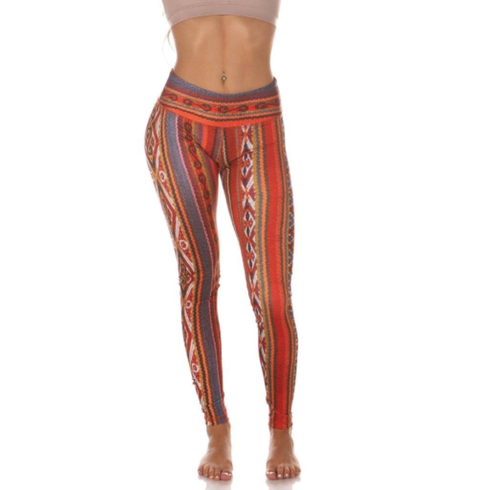 Mika Yoga Wear Kaya Leggings - Aztec